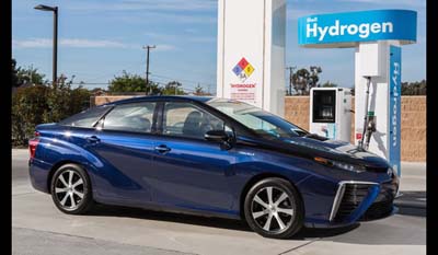 Toyota Mirai Hydrogen fuel cell - Enter production 2015 1
